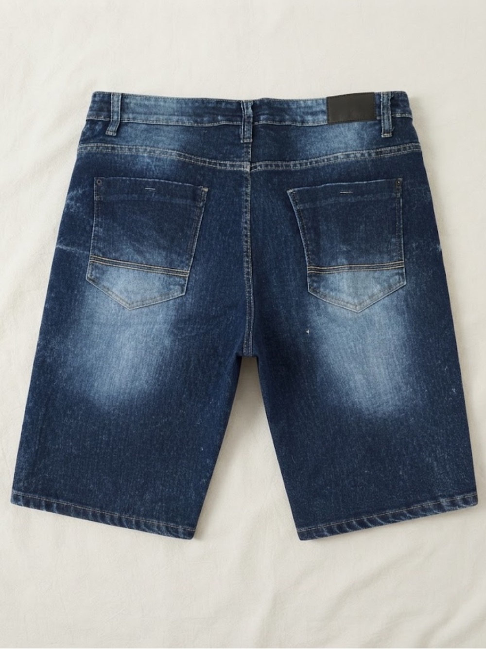 Men Size 34 Jorts Southpole Men’s Dark Blue Denim Shorts - Picture 2 of 4